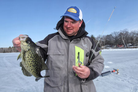 early ice crappie