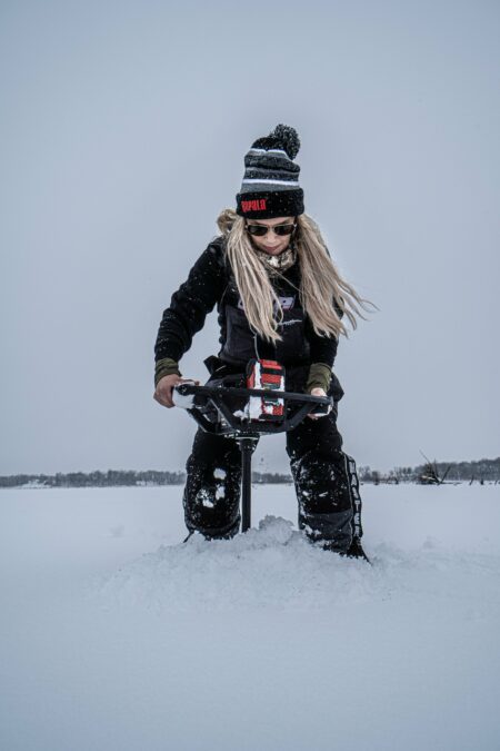 electric ice fishing augers