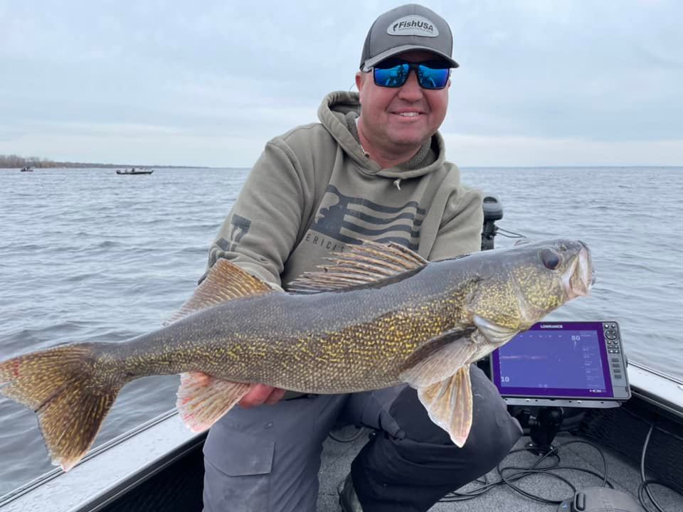 Casting Early Season Walleye