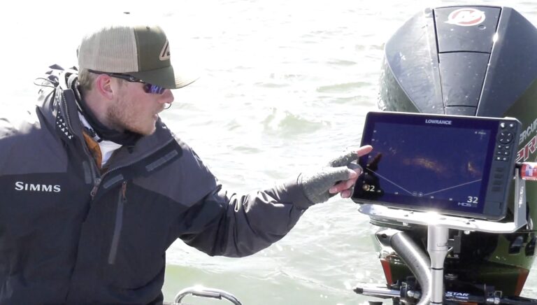 Lowrance scout and forward mode