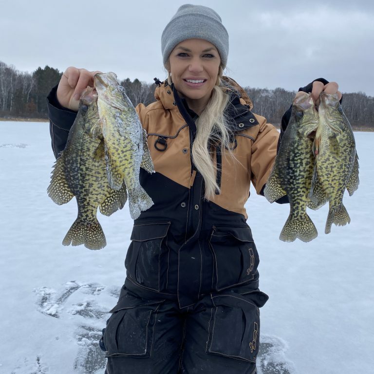 Nicole Stone Early Ice Crappie Tips