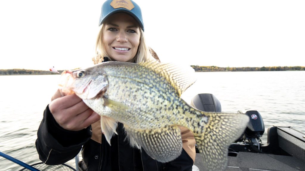 Testing last years lake for fall crappie fishing 