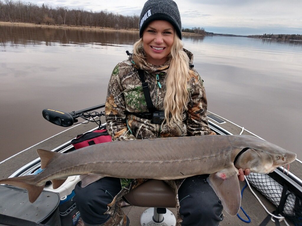 Sturgeon Fishing on the Rainy River