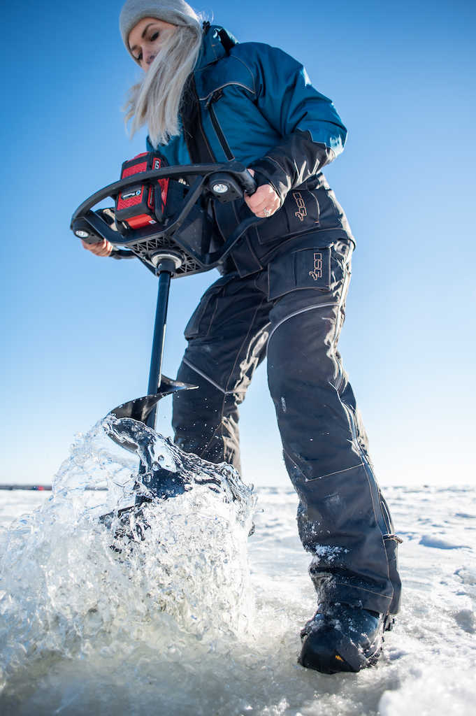 Drill to find crappie