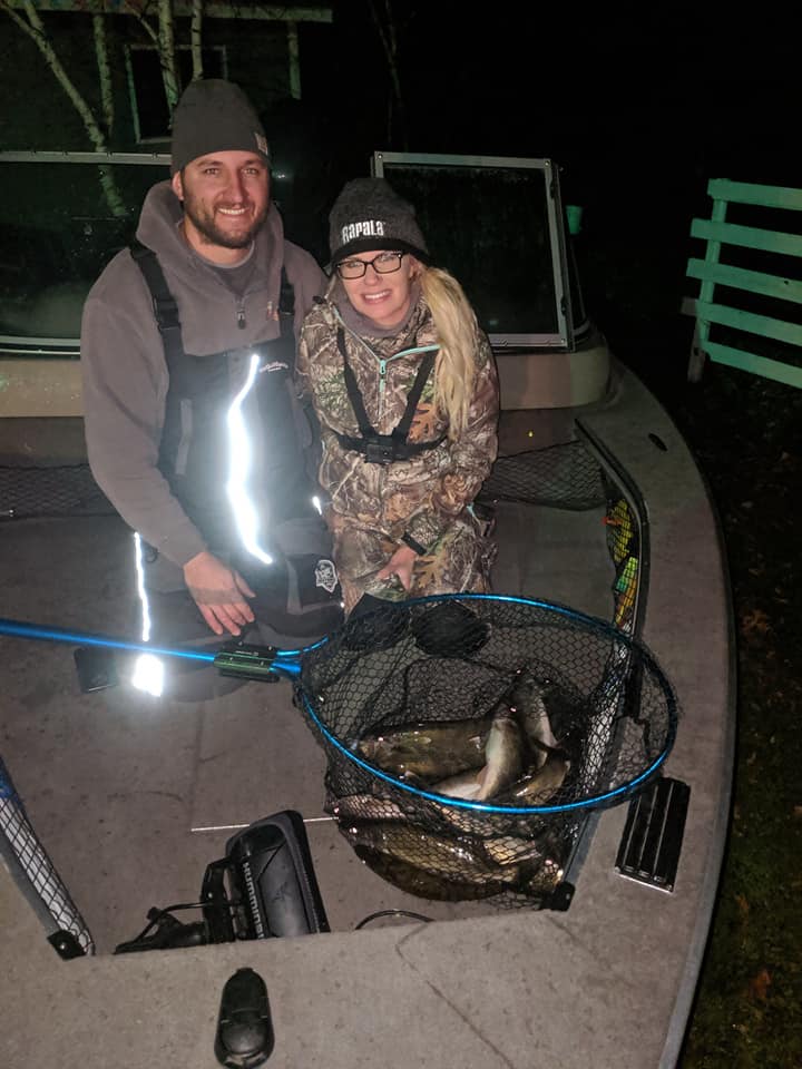 Rainy River fall walleye meal