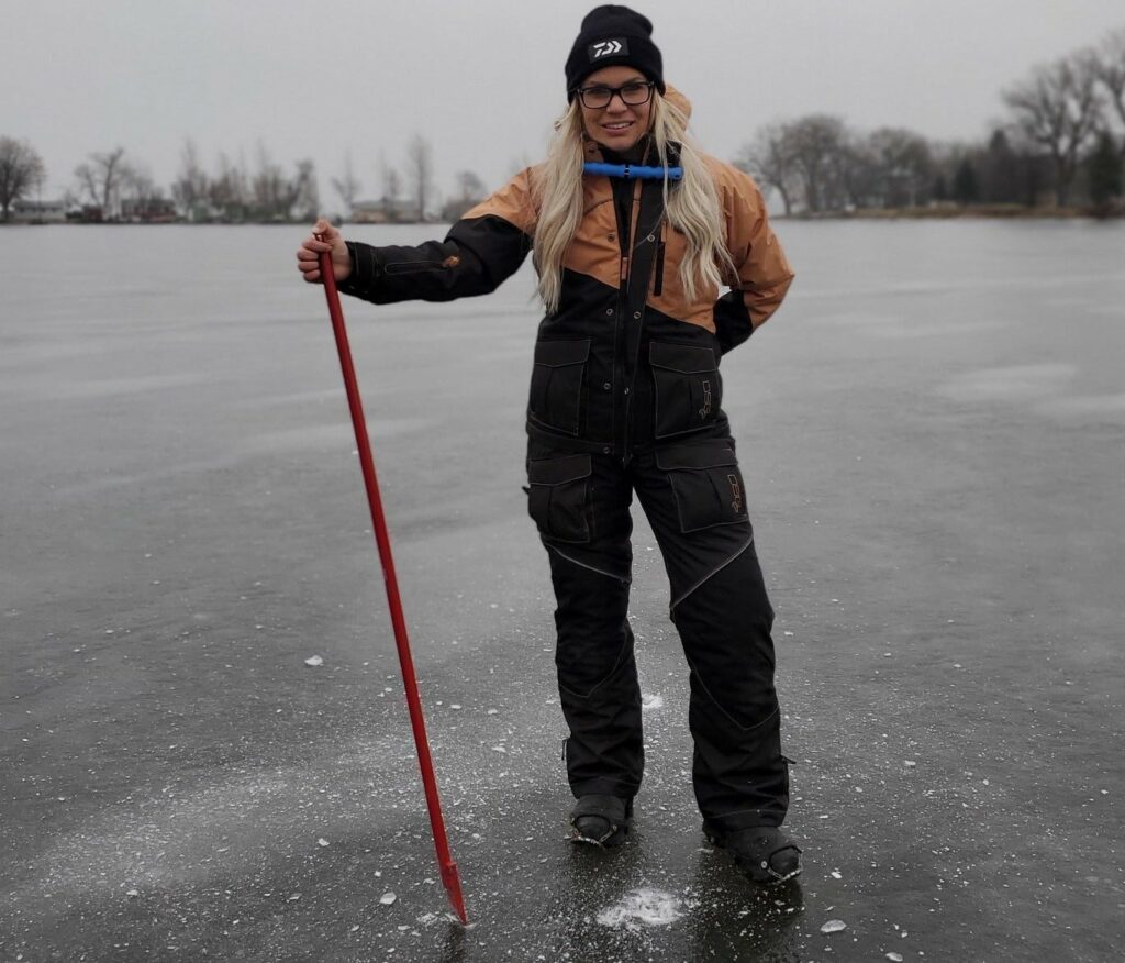 Why This is The BEST Womens Ice Suit - Virtual Angling