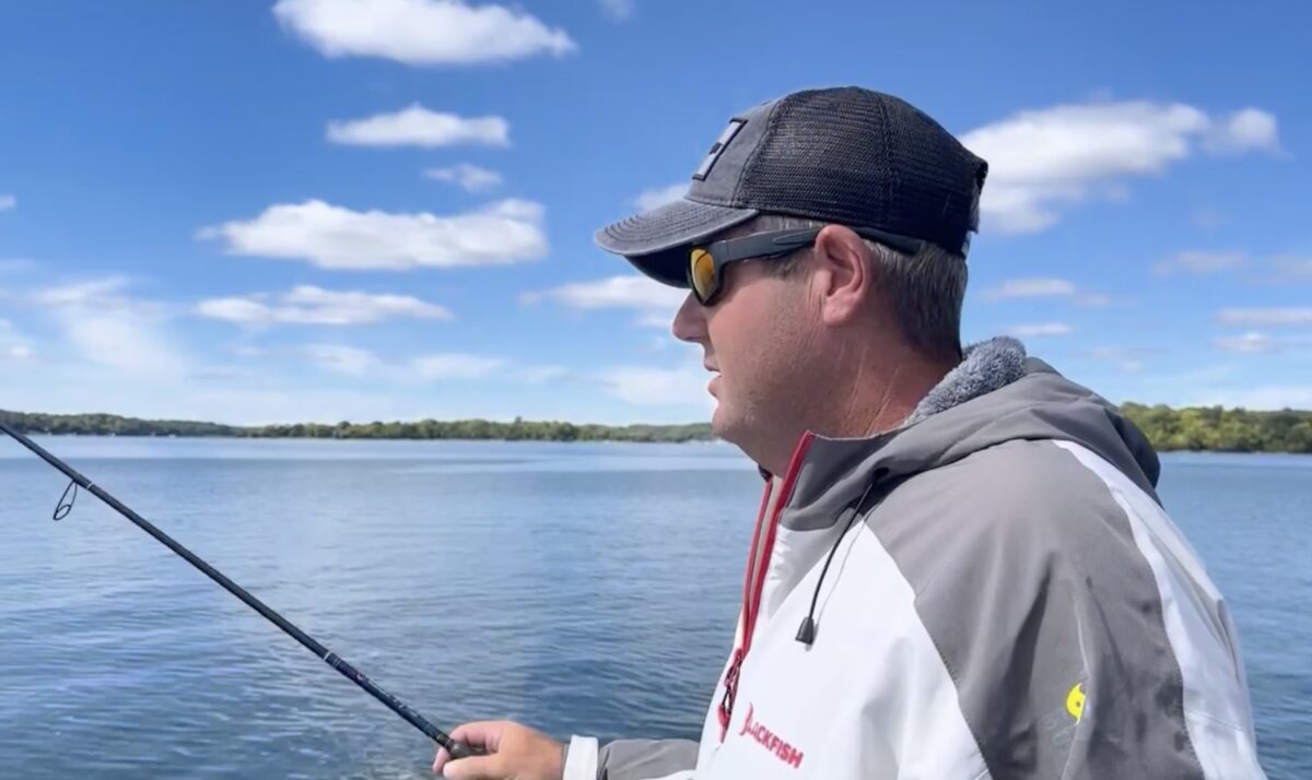 Vertical Jigging Rainy Lake Walleye