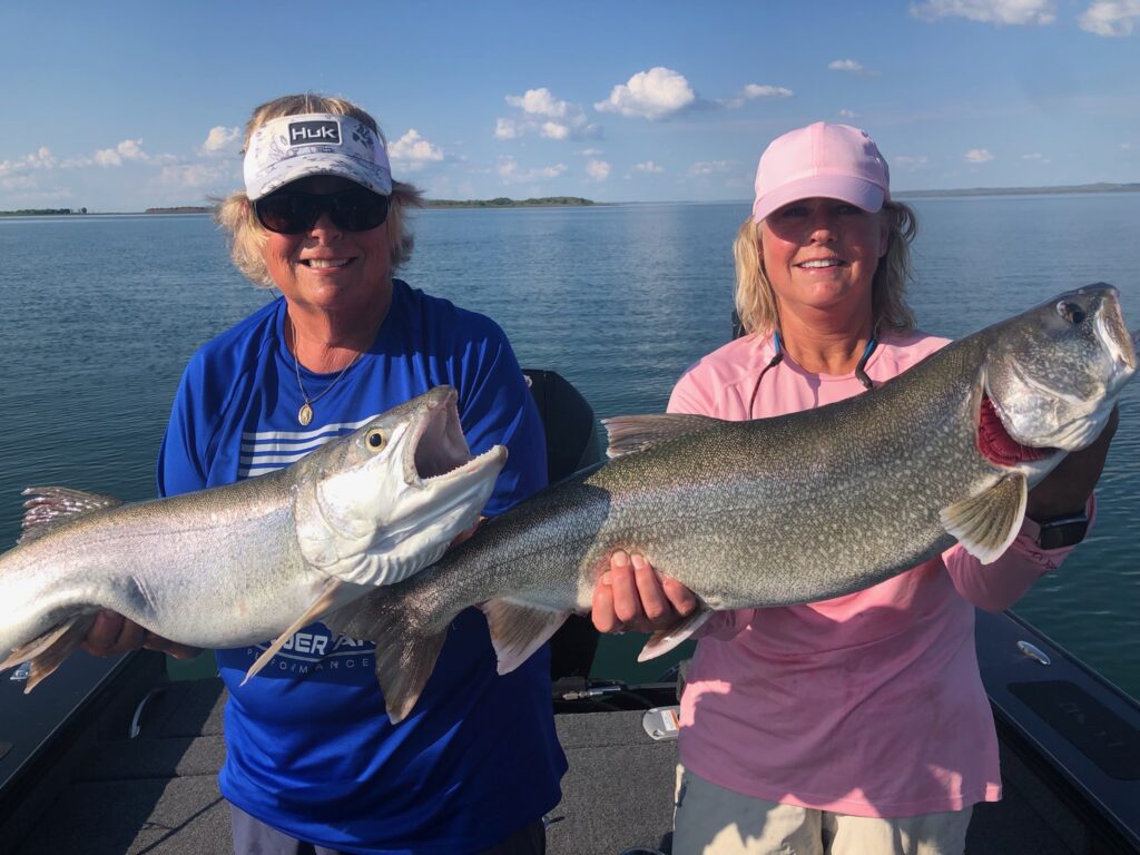 Lake Trout on Fort Peck: The June & July Vertical Jigging Bite - Virtual  Angling