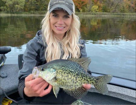 Crappie Fishing Fall Nicole Stone