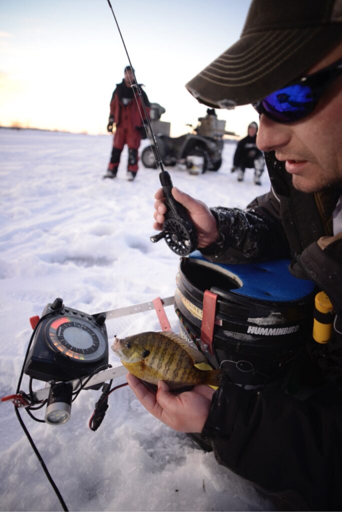 My new hole hopper rig - Ice Fishing Forum - Ice Fishing Forum