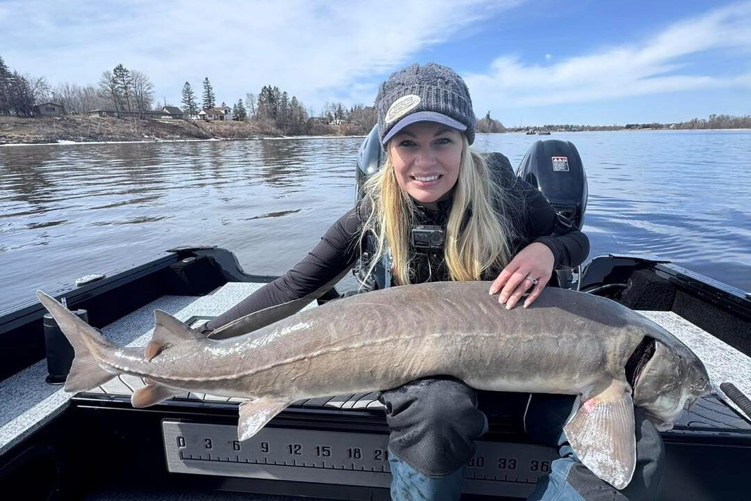 Nicole Stone 65" Rainy River Lake Sturgeon
