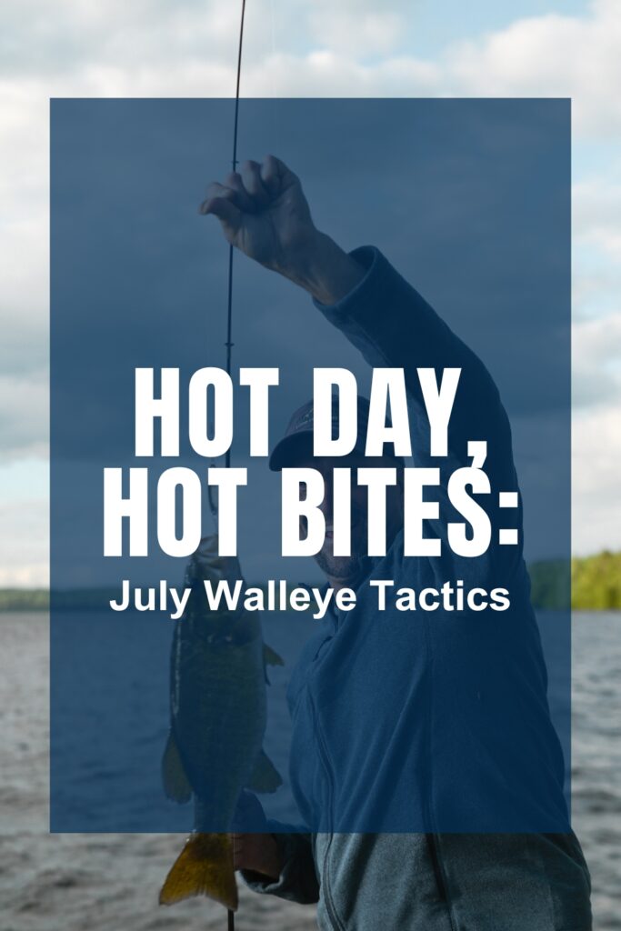 Hot Day Hot Bites July Walleye Tactics