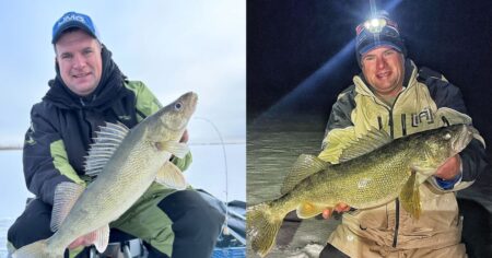 early ice walleye guide